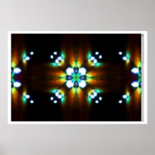 Licht - negatief poster (Voorkant)