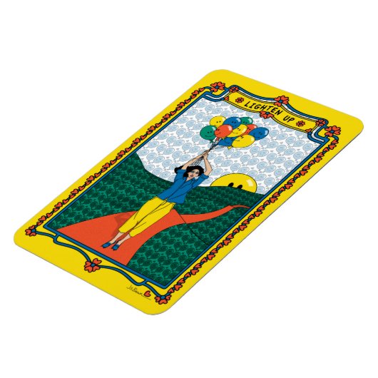 Licht omhoog_B_4x6 koelkast Magneet (Linkerzijde)