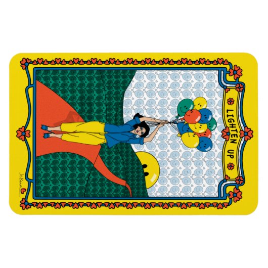 Licht omhoog_B_4x6 koelkast Magneet (Horizontaal)