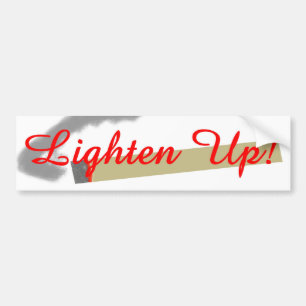 Licht omhoog! bumpersticker