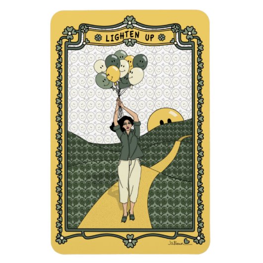 Licht omhoog_C_4x6 koelkast Magneet (Verticaal)