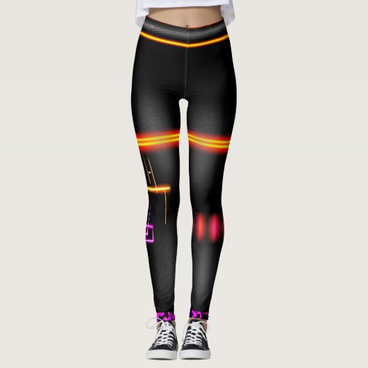 Licht omhoog leggings (Voorkant)