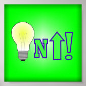 Licht omhoog! poster (Voorkant)