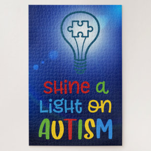 Licht op autisme weergeven legpuzzel