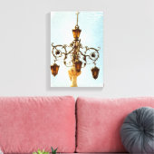 Licht op de Plaza, Kansas City Canvas Afdruk (Insitu (Woonkamer))