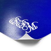 Licht op een boom foto afdruk (Hoek)