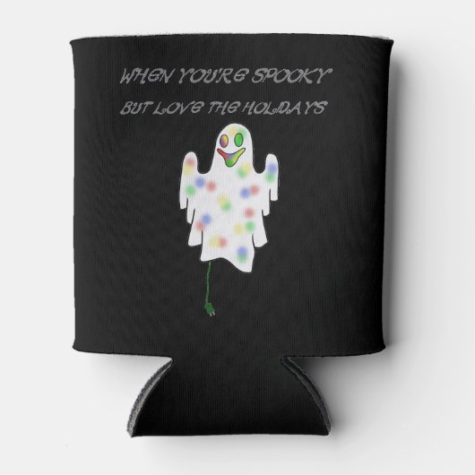 Licht op Ghost Koelbox Blikjeskoeler (Voorkant)