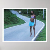 licht op het verkeer poster (Voorkant)