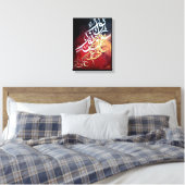 Licht op licht canvas afdruk (Insitu (Slaapkamer))