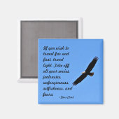 Licht op reis magneet (Voorkant / Achterkant)