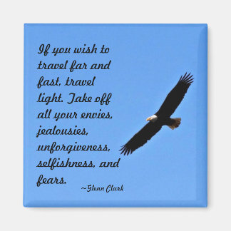 Licht op reis magneet