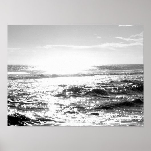 Licht op water poster (Voorkant)