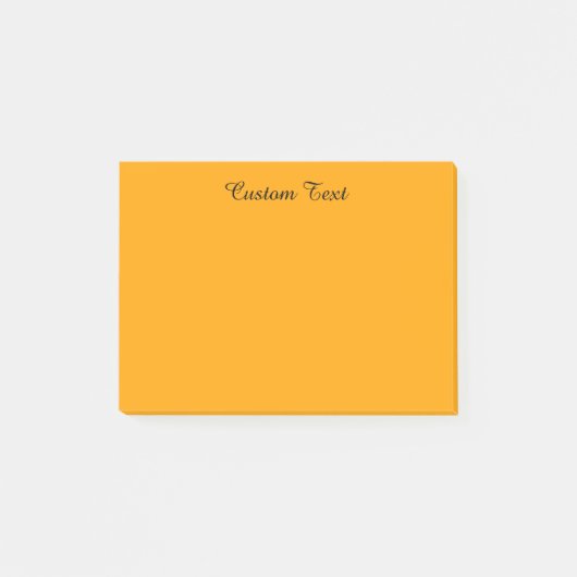Licht oranje post-it® notes (Voorkant)