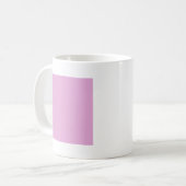Licht orchidee roze koffiemok (Voorkant links)