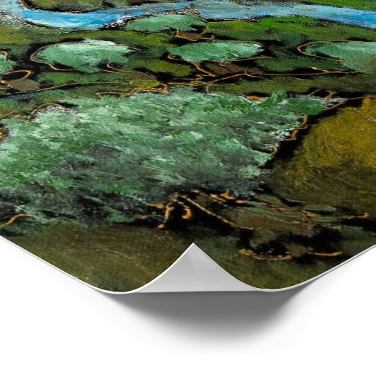 Licht over de tempel, Jonathan Kis-Lev Poster (Hoek)