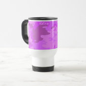 Licht Paars Camouflage Reisbeker (Voorkant links)