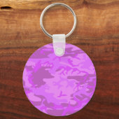 Licht Paars Camouflage Sleutelhanger (Achterkant)