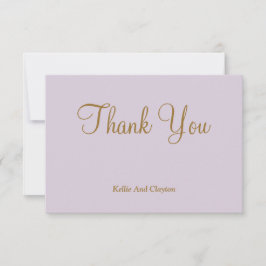 Licht Paars Dank u wel kaarten