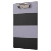 Licht Paars en grijs eenvoudige extra brede strepe Klembord (Links)