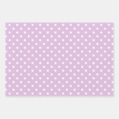 Licht Paars gebarsten Inpakpapier Vel (Voorkant 3)