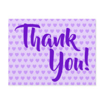 Licht Paars Hartelijk dank