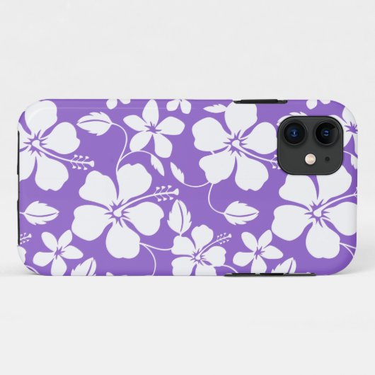 LICHT PAARS HAWAÏAN HULA (HIBISCUS) Case-Mate iPhone CASE (Achterkant (horizontaal))