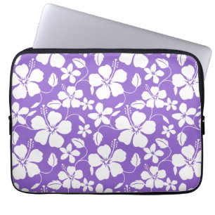 LICHT PAARS HAWAÏAN HULA (HIBISCUS) LAPTOP SLEEVE