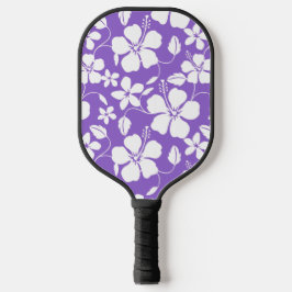 LICHT PAARS HAWAÏAN HULA (HIBISCUS) PICKLEBALL PADDLE