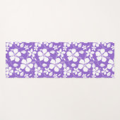 LICHT PAARS HAWAÏAN HULA (HIBISCUS) YOGAMAT (Voorkant (horizontaal))