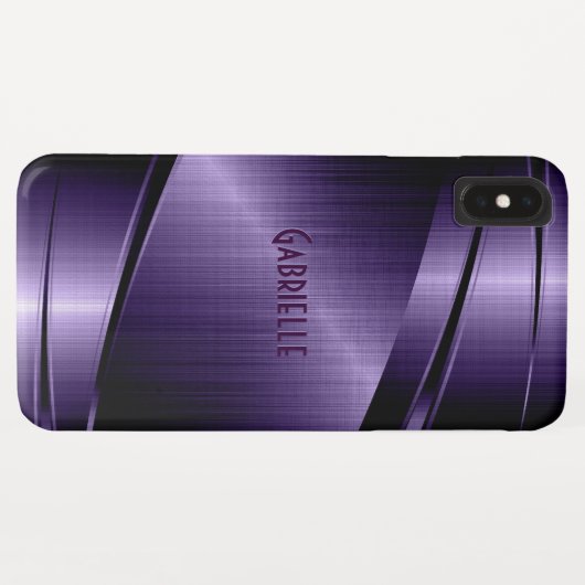 Licht Paars modern geometrisch ontwerp Case-Mate iPhone Case (Achterkant (horizontaal))