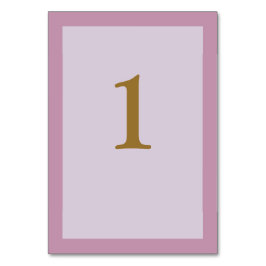 Licht Paars omhulde Kaart van het Aantal van de Br