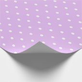 Licht Paars pokdoekpapier Cadeaupapier (Hoek)