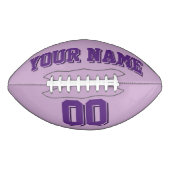 LICHT PAARSE Aangepaste Football (Voorkant)