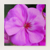 Licht Paarse Geranium Legpuzzel (Horizontaal)