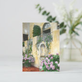 Licht Paarse hydrangeas in volle bloei Briefkaart (Staand voorkant)