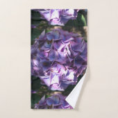 Licht Paarse hydrangeventilator Bad Handdoek (Handdoek)