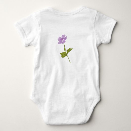 Licht paarse li'l fee romper (Achterkant)