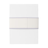 Licht Paarse Plaid Bow Elegant Meisje Baby shower Uitnodigingen Wikkel (Achterkant Voorbeeld)