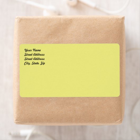 Licht pasta Geel Etiket (Insitu)