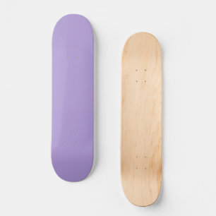 Licht Pastel Paarse Effen Kleur Persoonlijk Skateboard