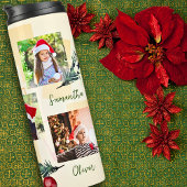 Licht Peach 6 Fotosjabloon Kerstmis Thermosbeker