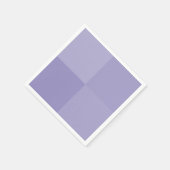 Licht Periwinkle Elegante Geometrische Squares Par Servet (Hoek)