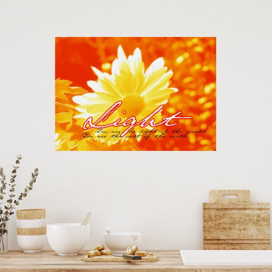 Licht Poster (Keuken)