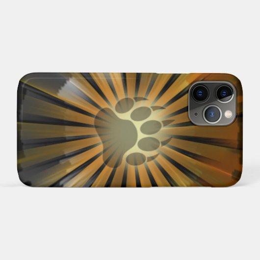 Licht Rays Beer Pride Flag Beer Paw Case-Mate iPhone Case (Achterkant (horizontaal))