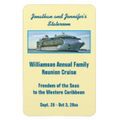 Licht RFN1 Cruise Stateroom Deurmarkering Magneet (Verticaal)