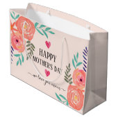 Licht romantische, persoonlijke cadeautas van Moed (Achterkant Gekanteld)