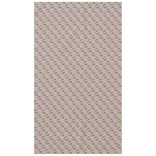 Licht Roos Gold Apple Flowers op Lucky Beige Tafelkleed (Voorkant)