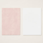 licht Roos Roze perkament ziet er oud papier uit Visitekaartjes (Voorkant /achterkant)