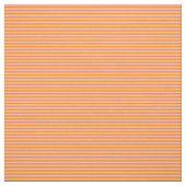 Licht roze en donker Oranje lijnen Stof (Swatch)