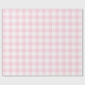 Licht roze en wit geplakt patroonpapier cadeaupapier (Vlak)